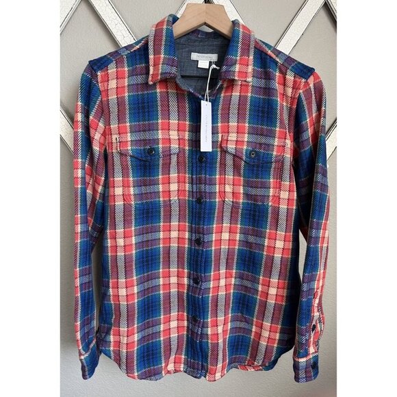 Outerknown Tops - NWT! Outerknown Women's XS/S Blanket Shirt Button Down Organic Cotton Plaid